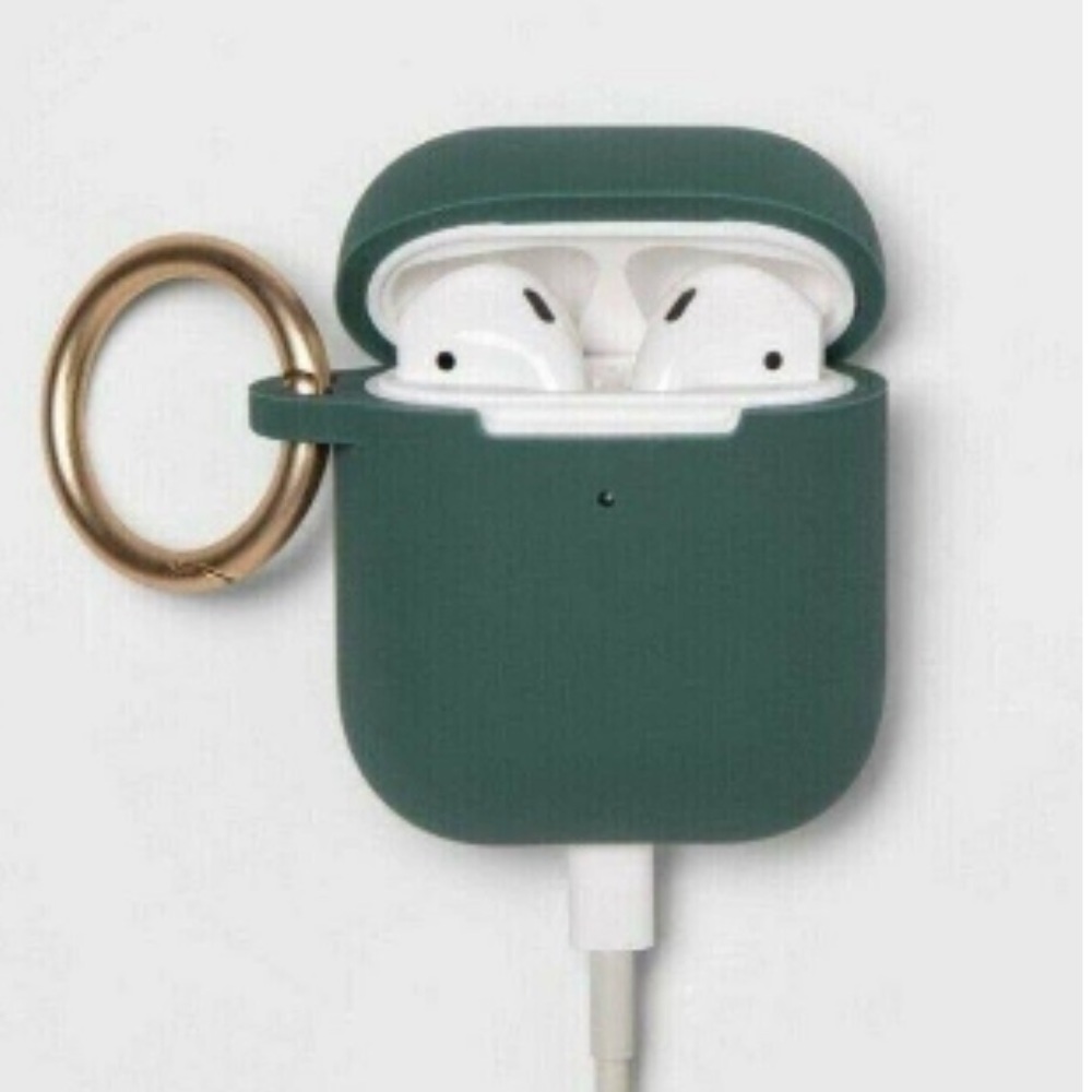 Heyday Earbud Case Cover Gen 1 & 2 Earbud Case Bag Charm | Army Green